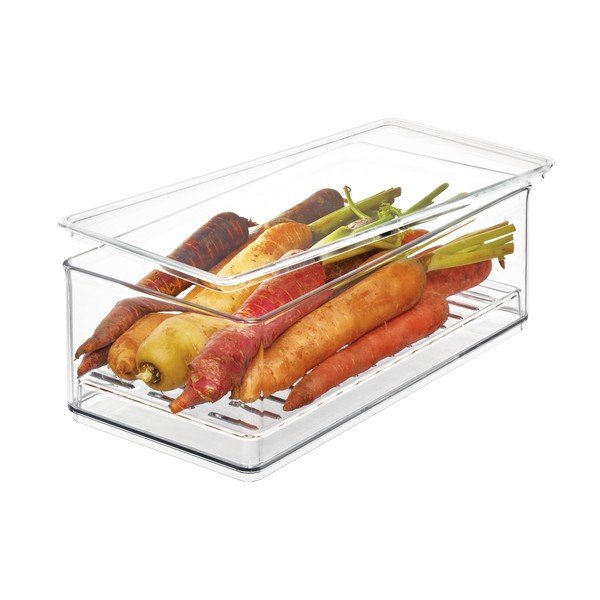 Átlátszó tárolódoboz, 31,1 x 15,9 x 10,8 cm - iDesign The Home Edit-image-1