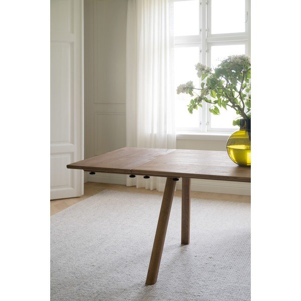 Tölgyfa hosszabbító asztallap 95x45 cm Clapperton – Rowico-image-1
