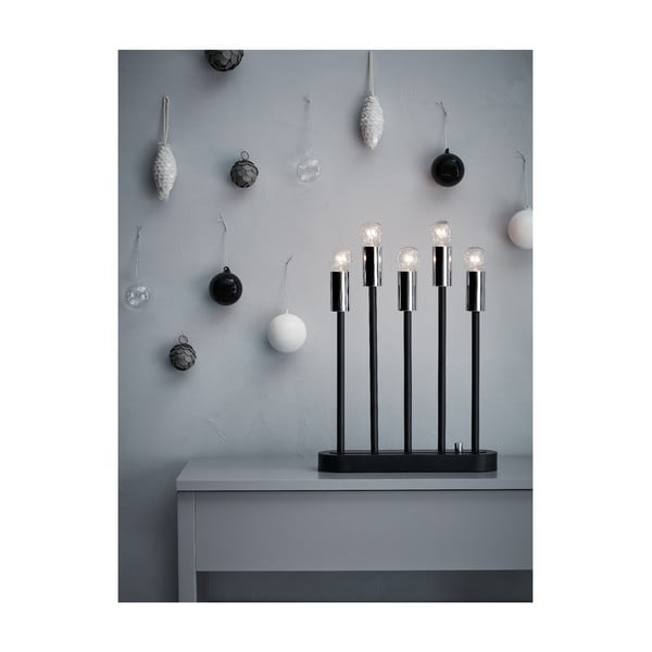 Fekete karácsonyi fénydekoráció Buster – Markslöjd-image-1