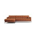 Téglavörös sarokkanapé (bal oldali) Bali – Cosmopolitan Design