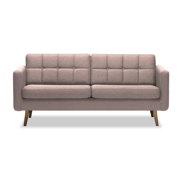 Magnus világos rózsaszín kanapé, 185 cm - Vivonita