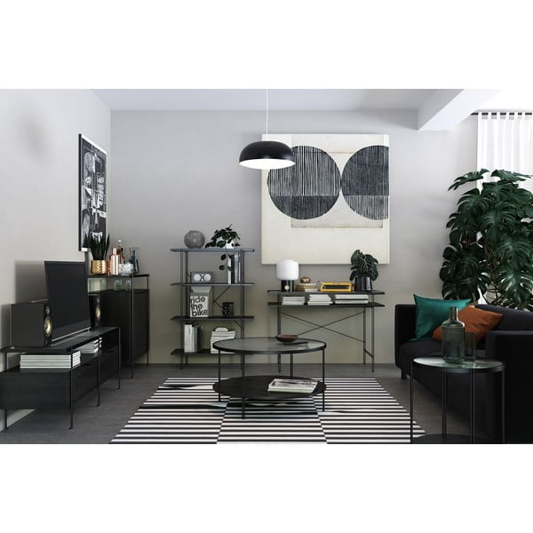 Íróasztal üveg asztallappal 49x108 cm Wainwright – Støraa-image-1