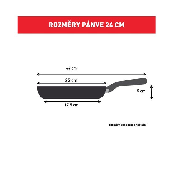 Rozsdamentes acél serpenyő tapadásmentes felülettel ø 24 cm Intuition B8170444 – Tefal-image-3