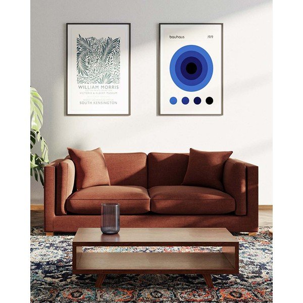 Téglavörös kanapé 235 cm Pomo – Ame Yens-image-3