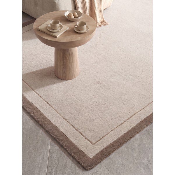 Barna-krémszínű gyapjúkeverék szőnyeg 160x230 cm Niko – Villeroy&Boch-image-2