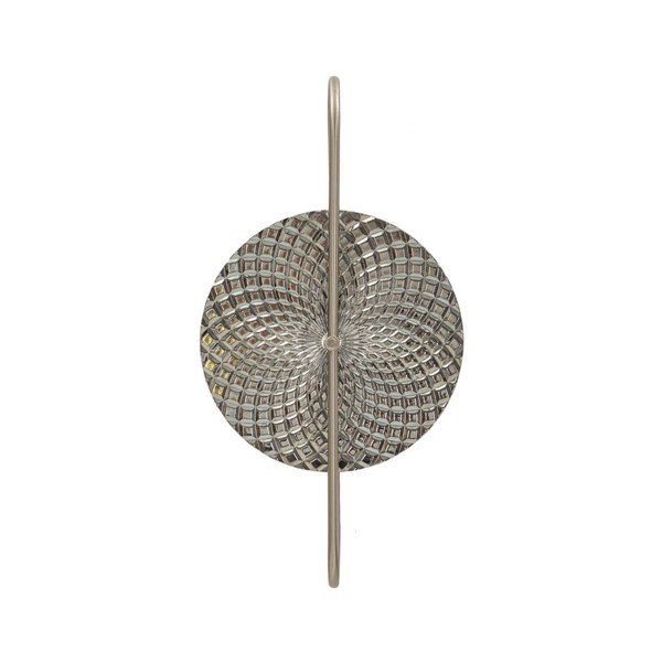 Ezüstszínű fém fali lámpa Silvery – Mauro Ferretti-image-4