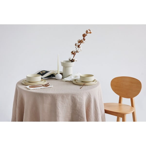 Malia 12 db-os krémszínű agyagkerámia étkészlet - Bonami selection-image-4