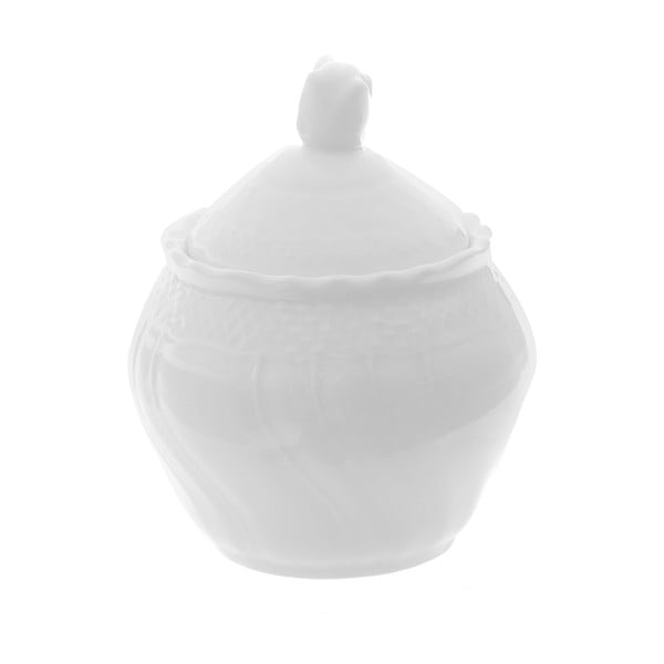 Bowl porcelán cukortartó, tetővel - Kasanova