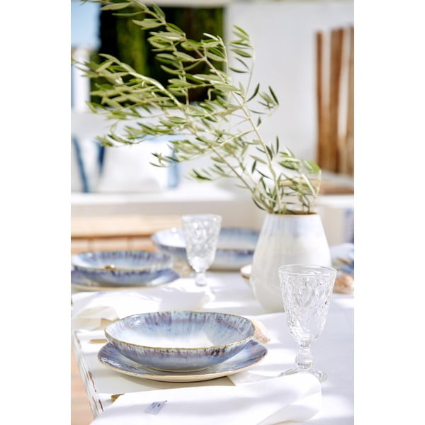 Brisa kék agyagkerámia tányér, ⌀ 20 cm - Costa Nova-image-2