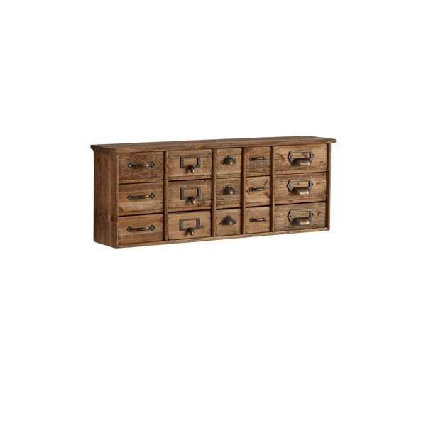 Világos natúr színű borovi fenyő függő komód 67x25x14 cm Klas – Ellos Home