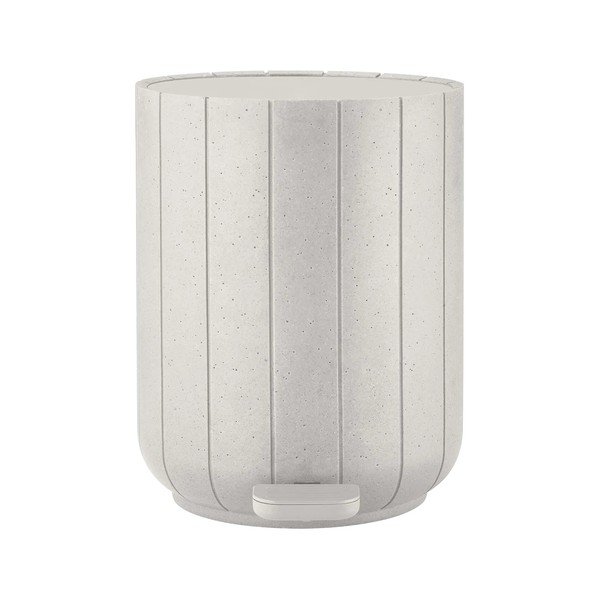 Krémszínű poligyanta pedálos szemetes 3 l Kua – Blomus