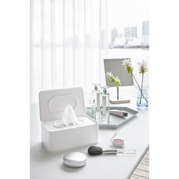 Smart fehér doboz nedves törlőkendőkhöz - YAMAZAKI-image-1