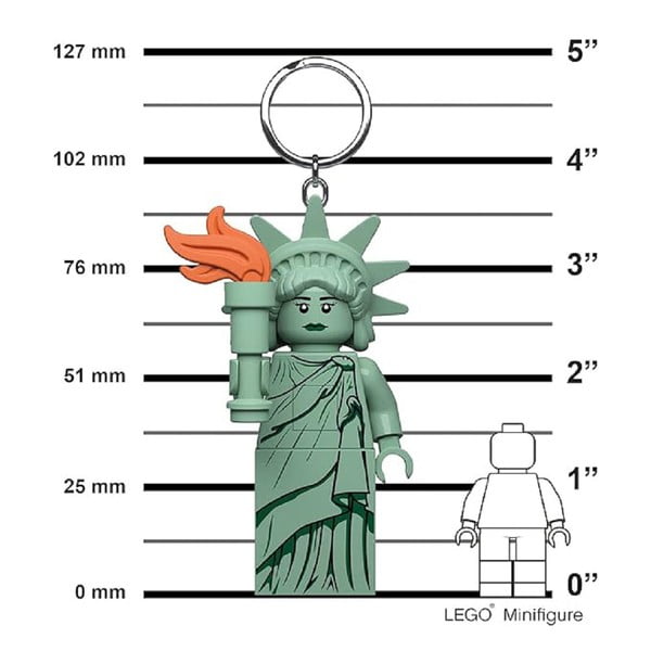 Zöld világító kulcstartó Statue of Liberty – LEGO®-image-3