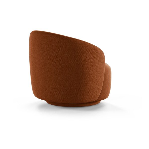 Téglavörös forgó fotel Letizia – Micadoni -image-2