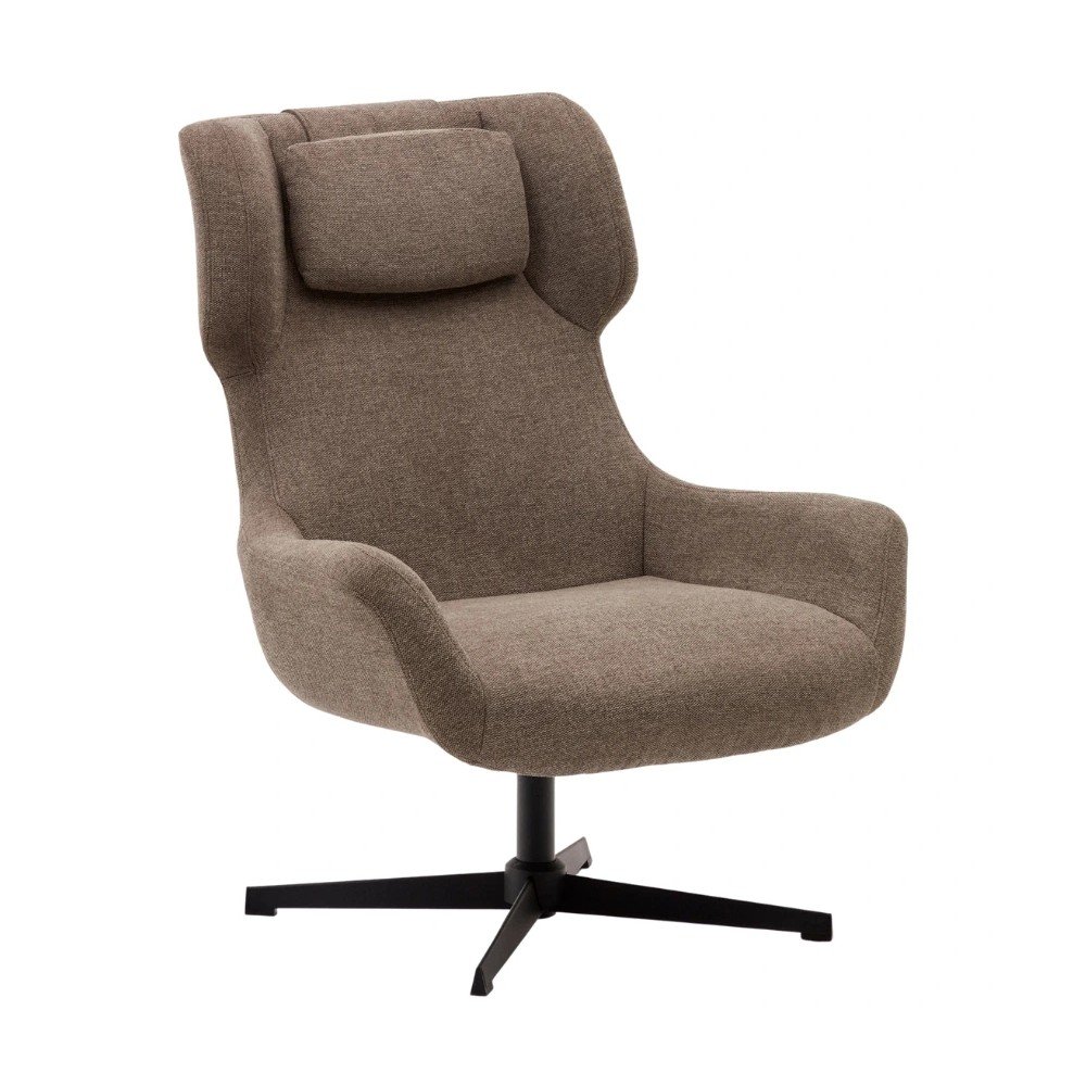 Barna fotel Zalina Kave Home
