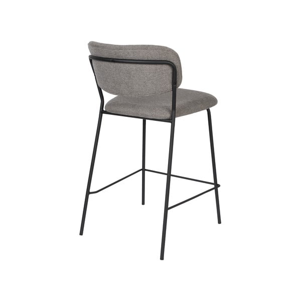 Szürke bárszék szett 2 db-os 89 cm Jolien – White Label-image-4