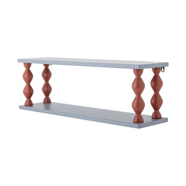 Kék többszintes gyerek polc 80 cm Bibiola – Bloomingville Mini-image-3