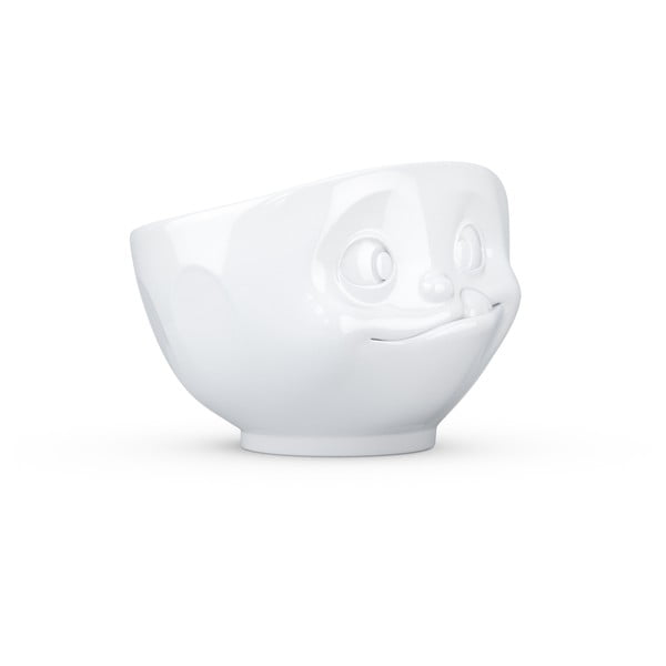 Fehér 'huncut' porcelántálka - 58products-image-2