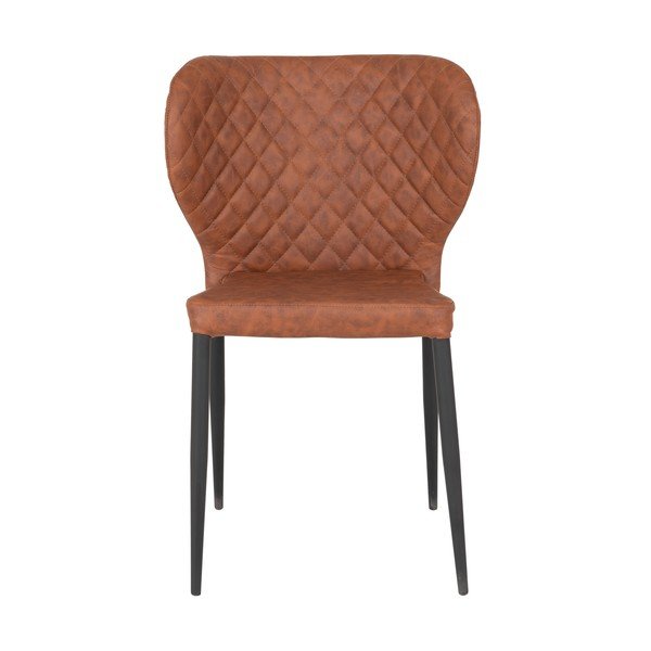 Konyakbarna étkezőszék szett 4 db-os Pisa – House Nordic-image-3