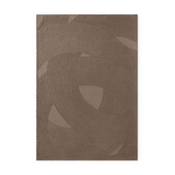 Barna gyapjú szőnyeg 120x170 cm Kensington Victoria – Ted Baker