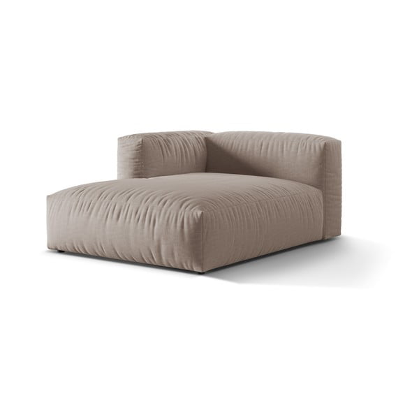 Bézs kanapé modul (bal oldali) Martina – Micadoni Home-image-1