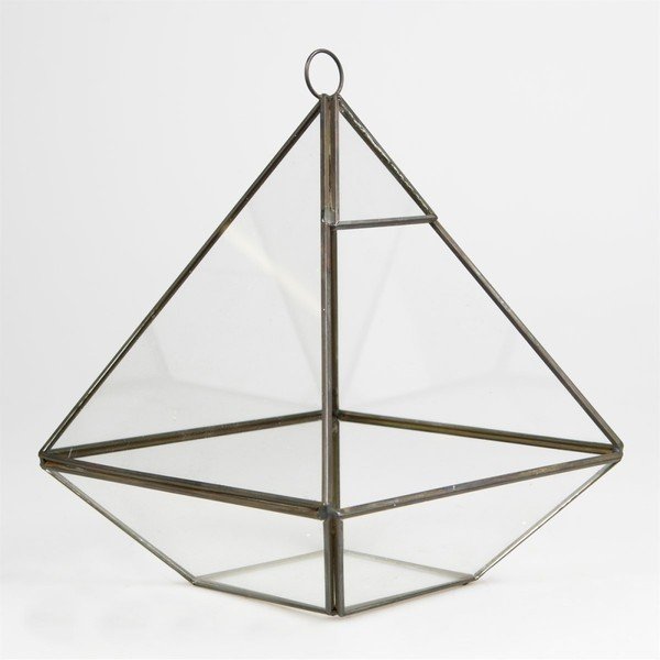 Black Pyramid akasztós virágtartó - Sass & Belle-image-2
