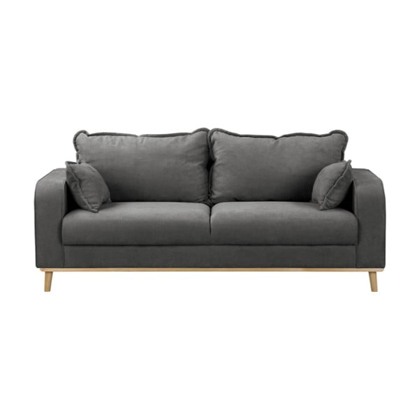 Sötétszürke kanapé 193 cm Beata – Ropez