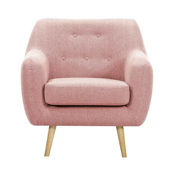 Lila világos rózsaszín fotel - Vivonita