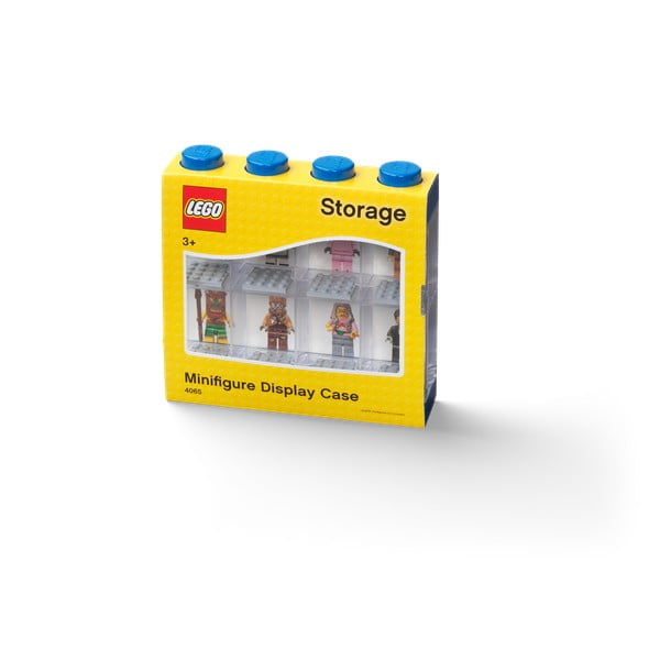 Kék, kisméretű tárolószekrény 8 db minifigurához - LEGO®-image-1