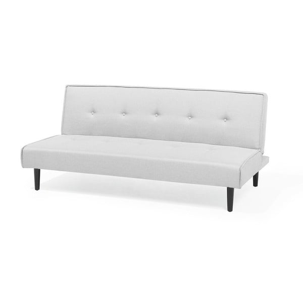 Tresha világos szürke kinyitható kanapé - Monobeli