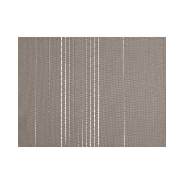 Stripe szürkésbarna tányéralátét, 45 x 33 cm - Tiseco Home Studio