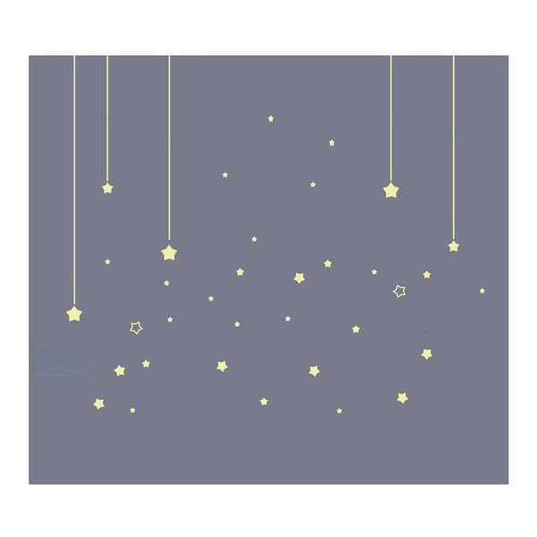 Stars világító falmatricák - Art for Kids
