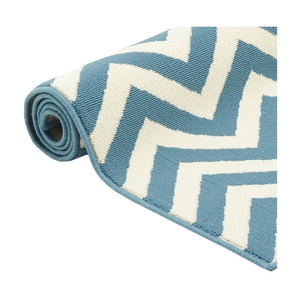 Waves világoskék szőnyeg, 133 x 190 cm - Floorita-image-3