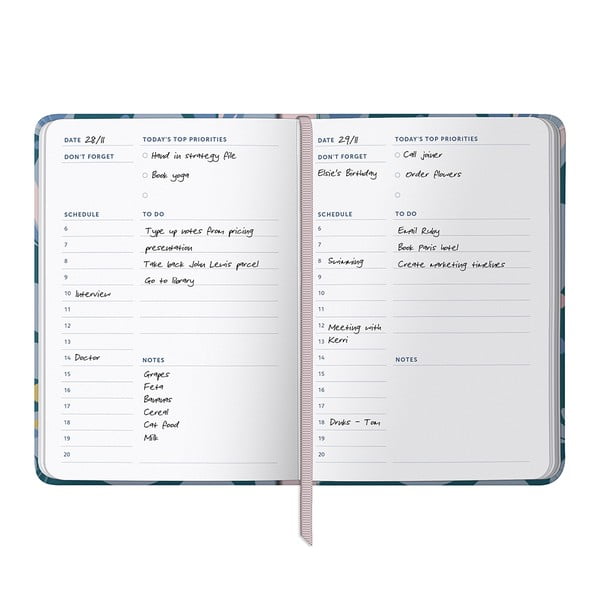 Dátumozatlan határidőnapló 384 old. Pine Marble – Busy B-image-4