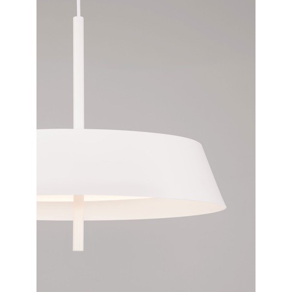 Fehér alumínium LED dimmelhető függőlámpa ø 45 cm Velio – Nova Luce-image-3
