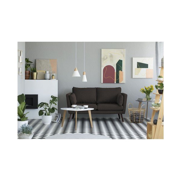 Elena barna kétszemélyes kanapé - Mazzini Sofas-image-4