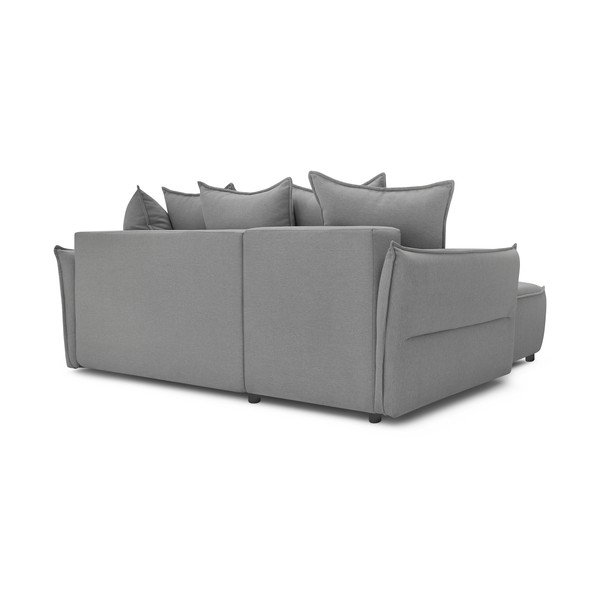 Világosszürke kinyitható sarokkanapé (bal oldali) Leon – Bobochic Paris-image-4