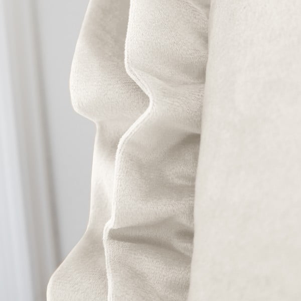 Bársony díszpárna 43x43 cm Velvet Double Frill – Catherine Lansfield-image-3