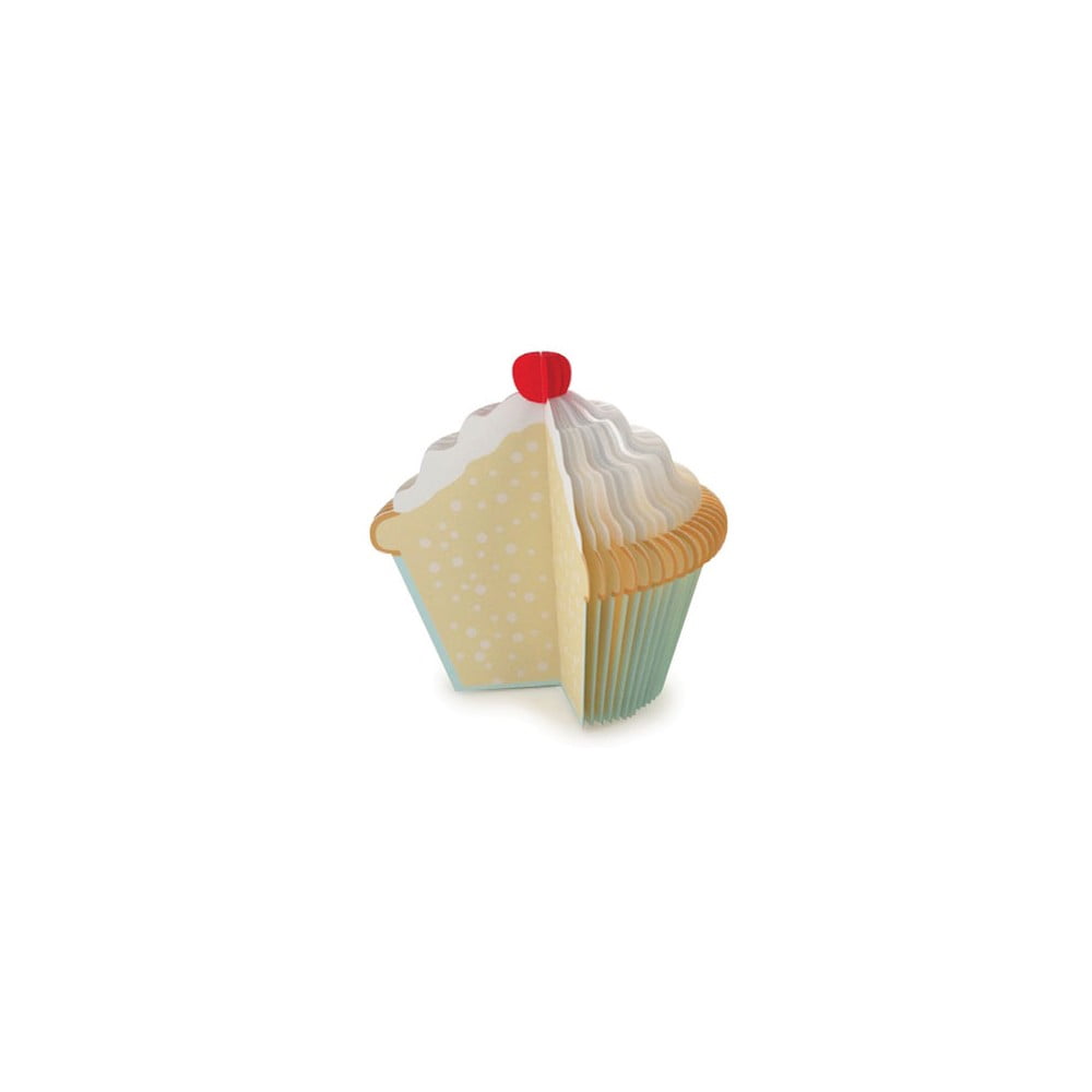 Cupcake jegyzettömb - Kikkerland