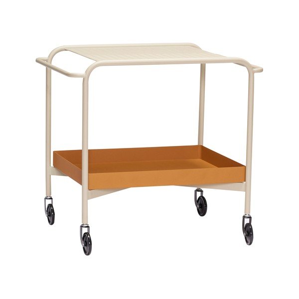 Fém zsúrkocsi 47x66 cm Push – Hübsch-image-2