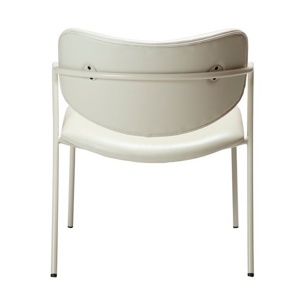 Krémszínű bőrutánzat fotel Zed – DAN-FORM Denmark-image-4