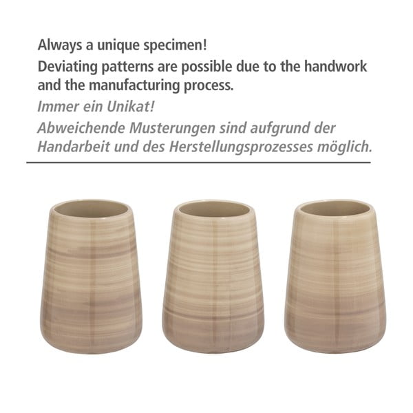 Pottery homokbarna WC-kefe - Wenko-image-3