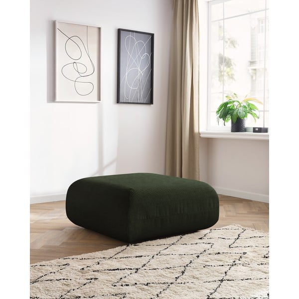 Zöld kordbársony lábtartó Lecomte – Bobochic Paris-image-4