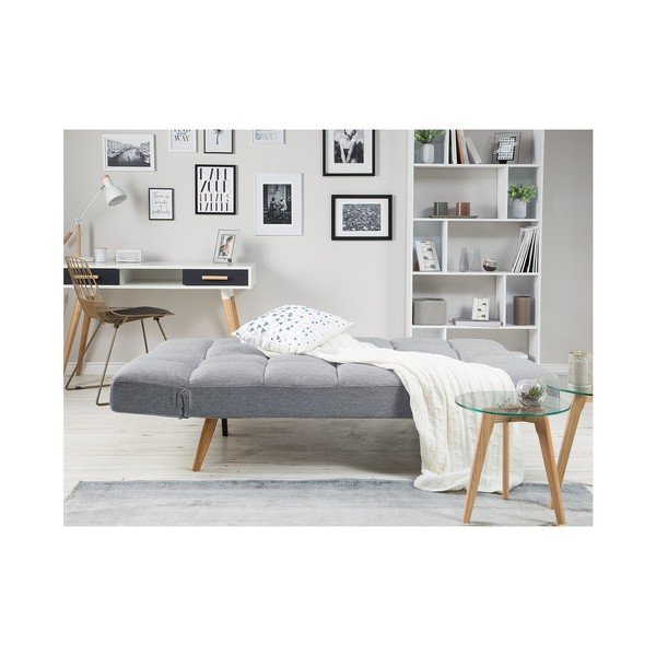 Nancy világos szürke kinyitható kanapé - Monobeli-image-3