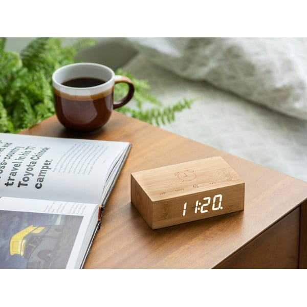 Digitális ébresztőóra Flip Click – Gingko-image-1