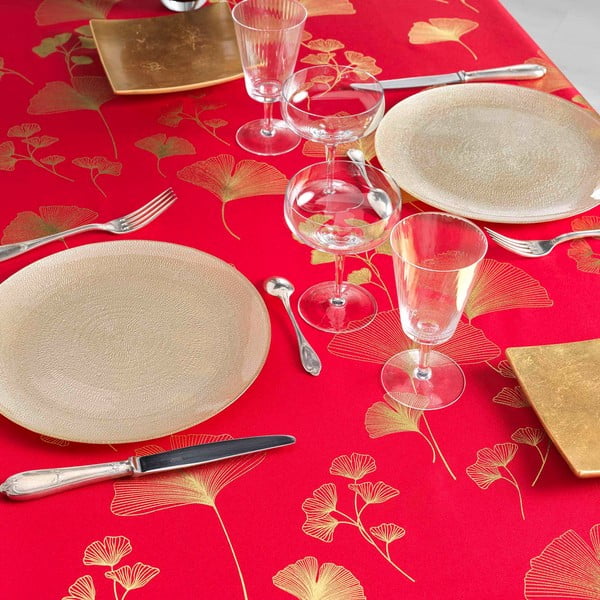 Asztalterítő 150x240 cm Bloomy – douceur d'intérieur-image-1