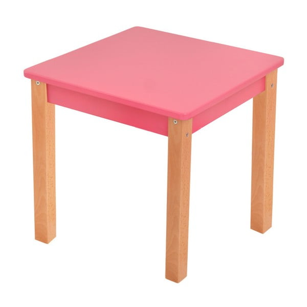 Mario rózsaszín gyerekasztal - Mobi furniture
