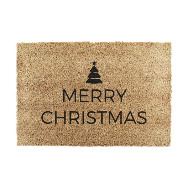 Kókuszrost lábtörlő karácsonyi mintával 40x60 cm Merry Christmas – Artsy Doormats