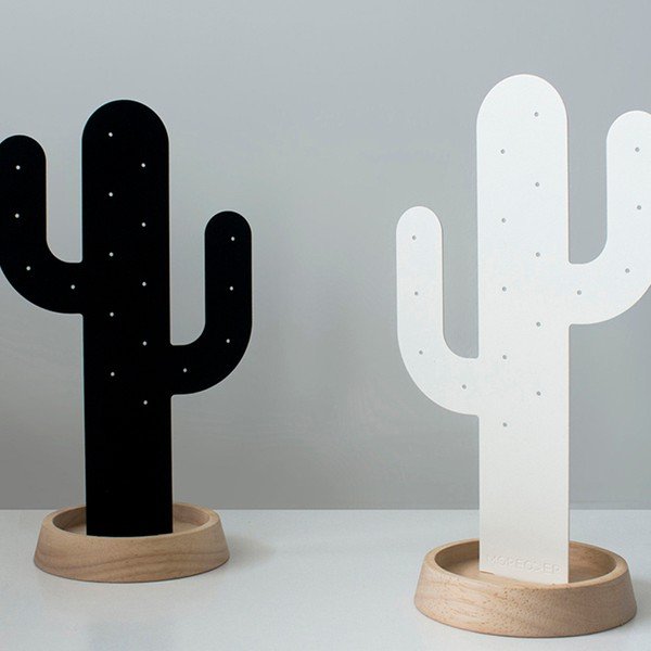 Cactus fehér ékszertartó állvány - Qualy&CO-image-2