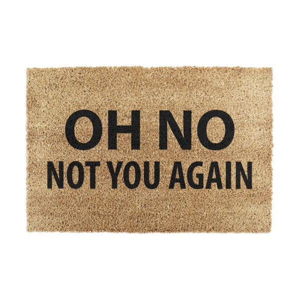 Kókuszrost lábtörlő 40x60 cm Not You Again – Artsy Doormats